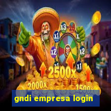 gndi empresa login